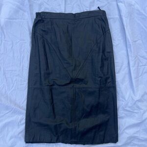 Vintage 80’s Black Pencil Skirt